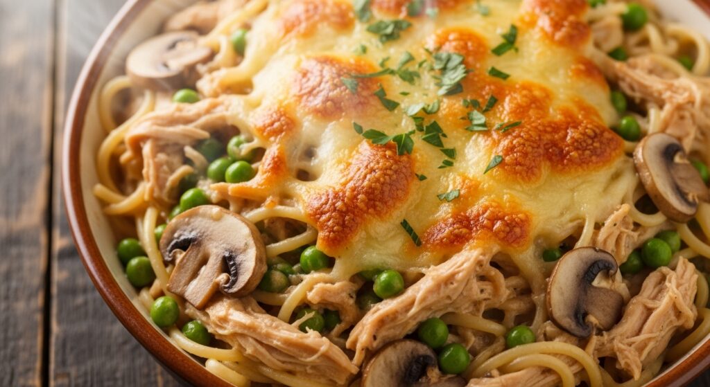 Creamy Turkey Tetrazzini
