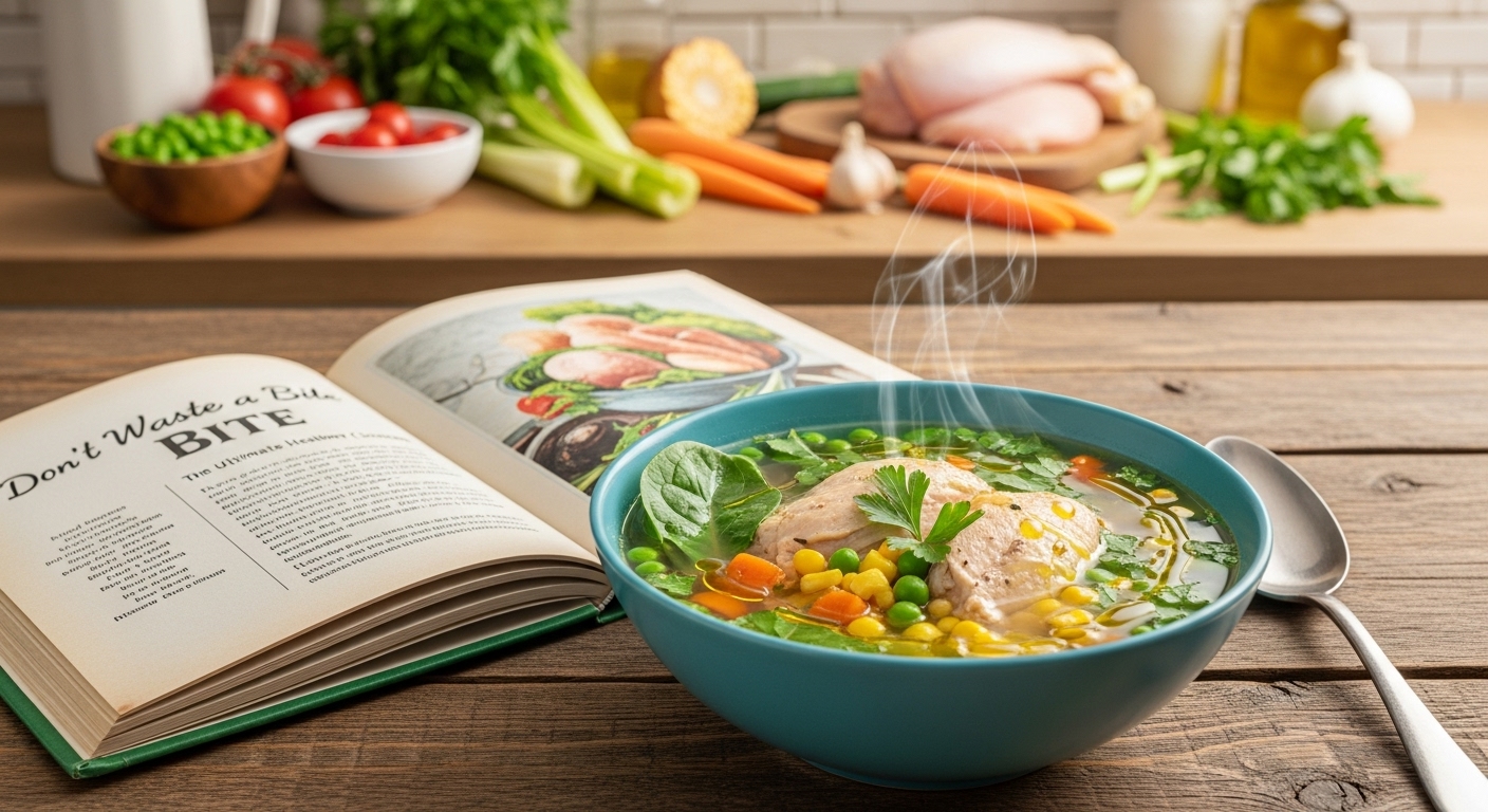 Don’t Waste a Bite The Ultimate Healthy Leftover Chicken and Vegetable Soup Recipe