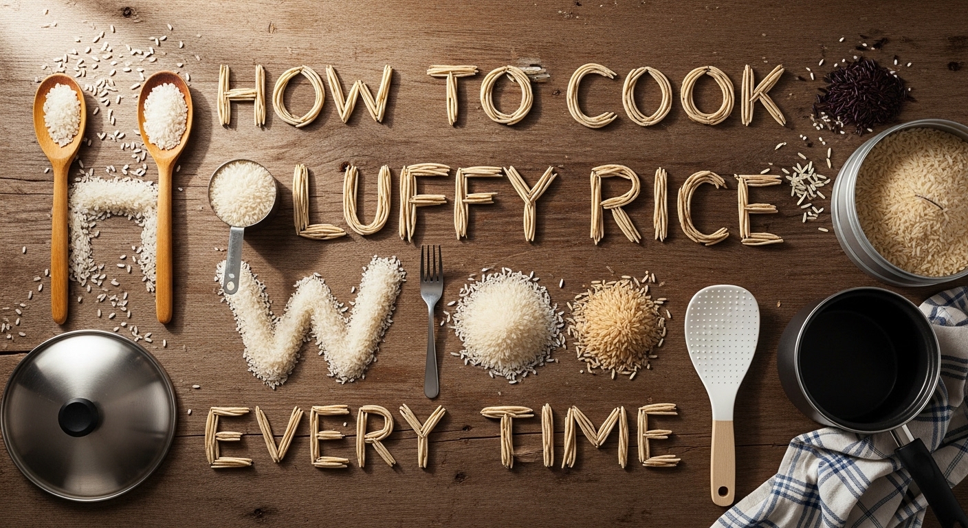How to Cook Fluffy Rice Every Time