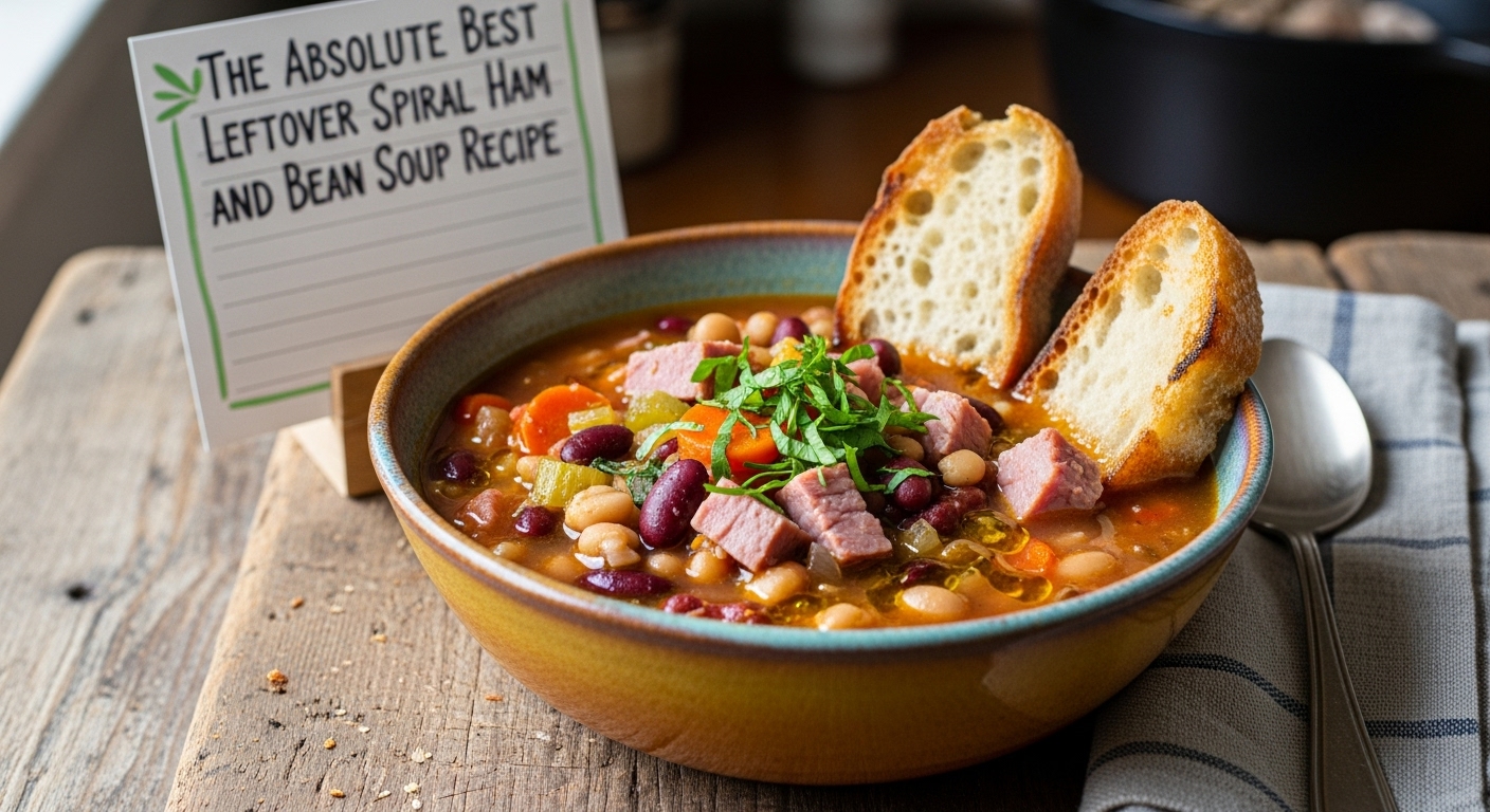 The Absolute Best Leftover Spiral Ham and Bean Soup Recipe