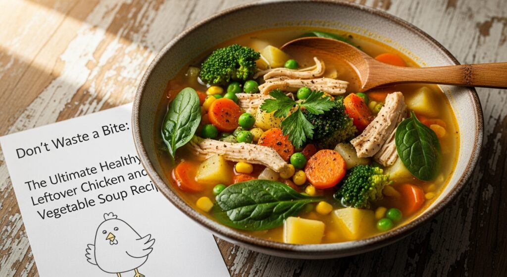 Don’t Waste a Bite: The Ultimate Healthy Leftover Chicken and Vegetable Soup Recipe