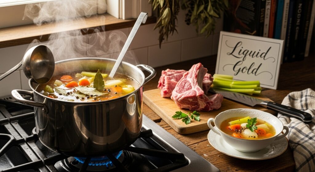 What to Do with Leftover Pork Chop Bones Make Liquid Gold!