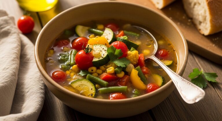 This French Vegetable Soup Is Summer’s Coziest Goodbye