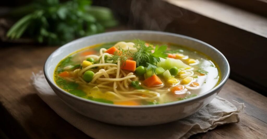 Vegetable Noodle Soup